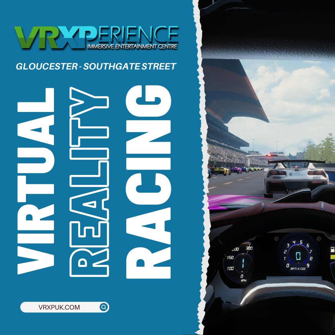 VRXPUK's tweet photo. Gear up for an adrenaline-pumping race like no other at VRXP Gloucester! 

https://t.co/o3jrpjIJT4 - Southgate Street, Gloucester

#VRXPRacing #VirtualRealityRacing #NeedForSpeed #VirtualAdrenaline #GamingCommunity  #RaceToVictory #racingsimulator #simracing https://t.co/k7vsKA4TZ8