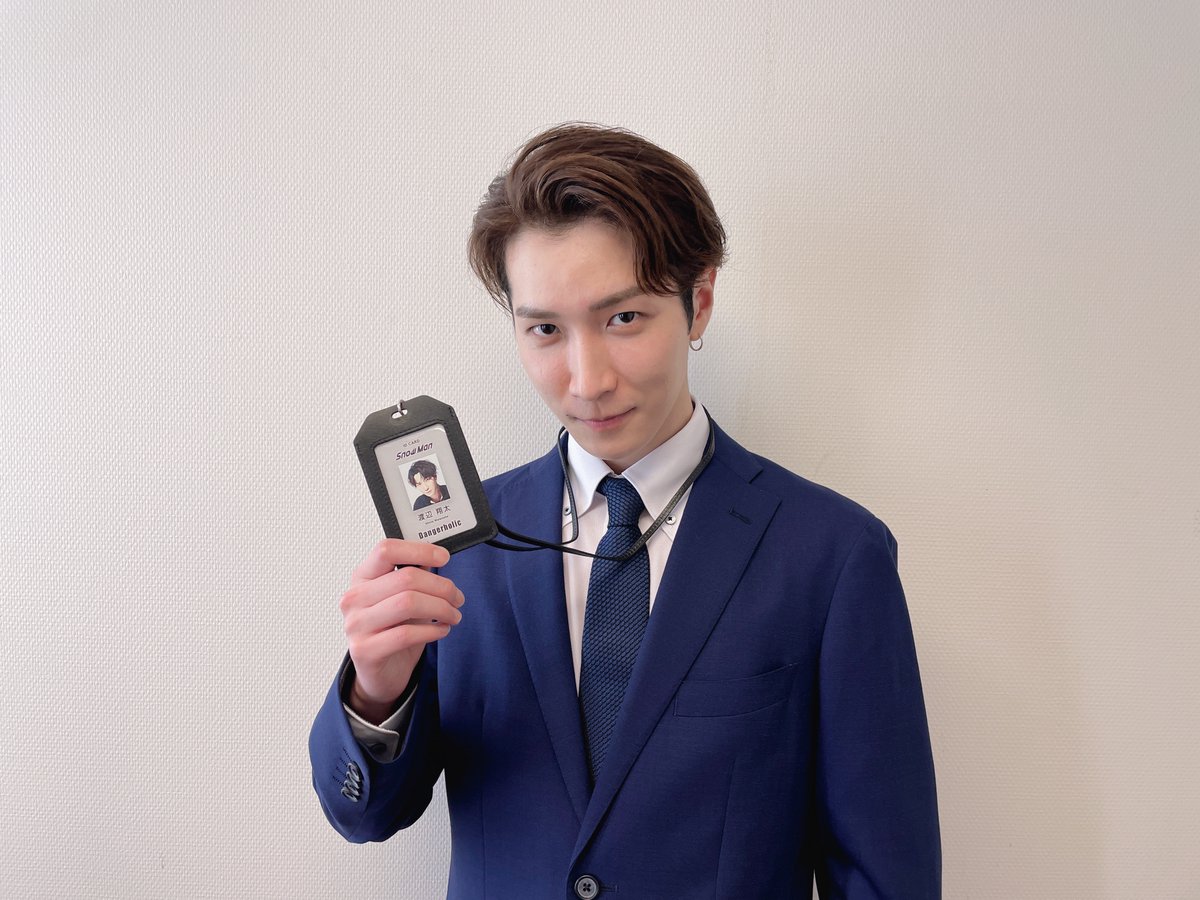 渡辺翔太「EVOLUTION」オフショット Snow Man / MENT RECORDING on X: