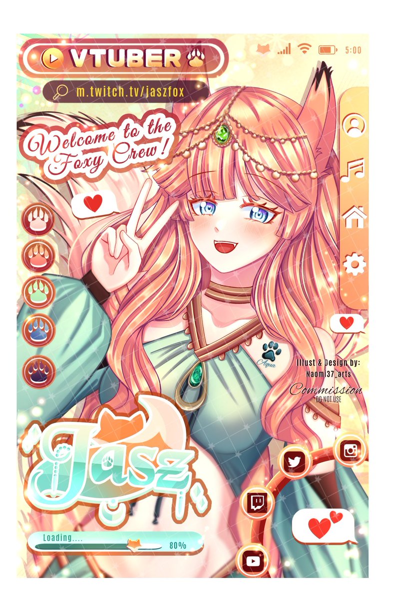 Naomi37_arts's tweet photo. 2nd Character Profile Commission 😍 

Thank you so so much for trusting me with this piece @jasjasg1 💕 Please do check her out on twitch! for she's super wholesome and so so sweet! 🥳💕

To those interested for a comm like this! My slots are open! 💙💙 https://t.co/f83kHrBHAg