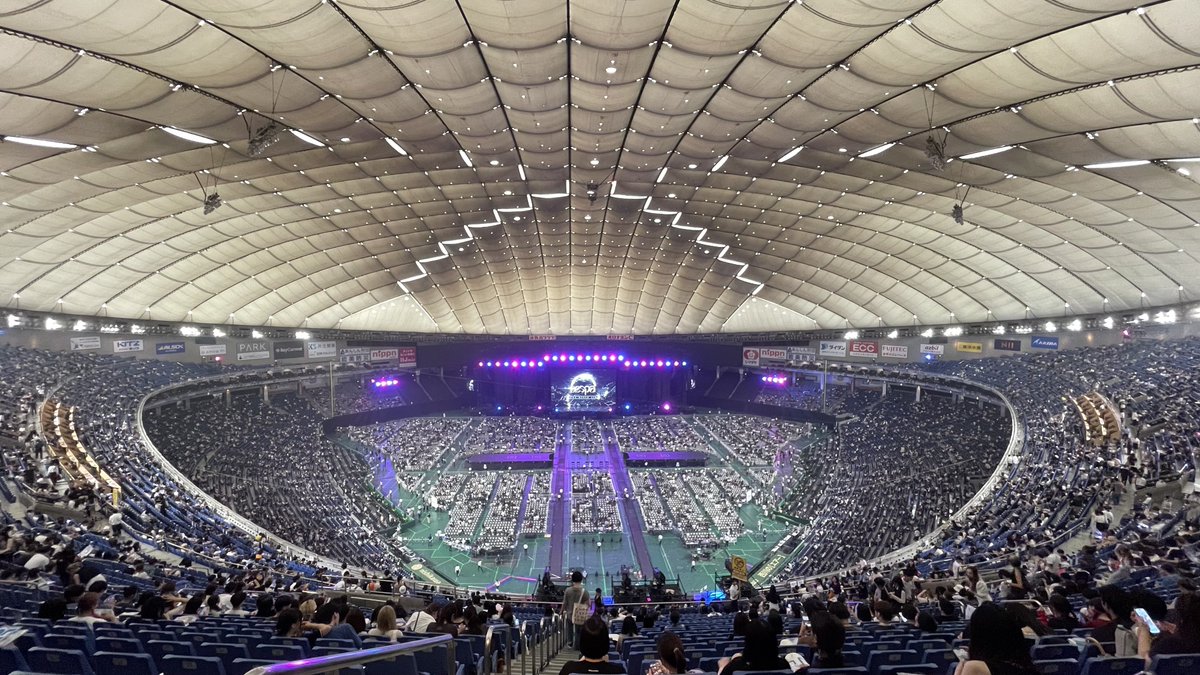 mst1103mst's tweet image. #東京ドーム 最後列でも最高
#aespa