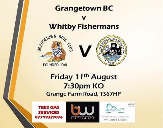 GrangetownBC's tweet photo. ‼️ WEEKLY FIXTURE ‼️

🆚️ @FishermansFc 
🗓 11.08.23
🕑 7.30pm
🏟 Grangetown Boys Club

🧡🖤
#UTBC 

B&amp;W Lifting Ltd  | Tees Gas Services  |  RW Design &amp; Sales Ltd https://t.co/2LTjGGENYs