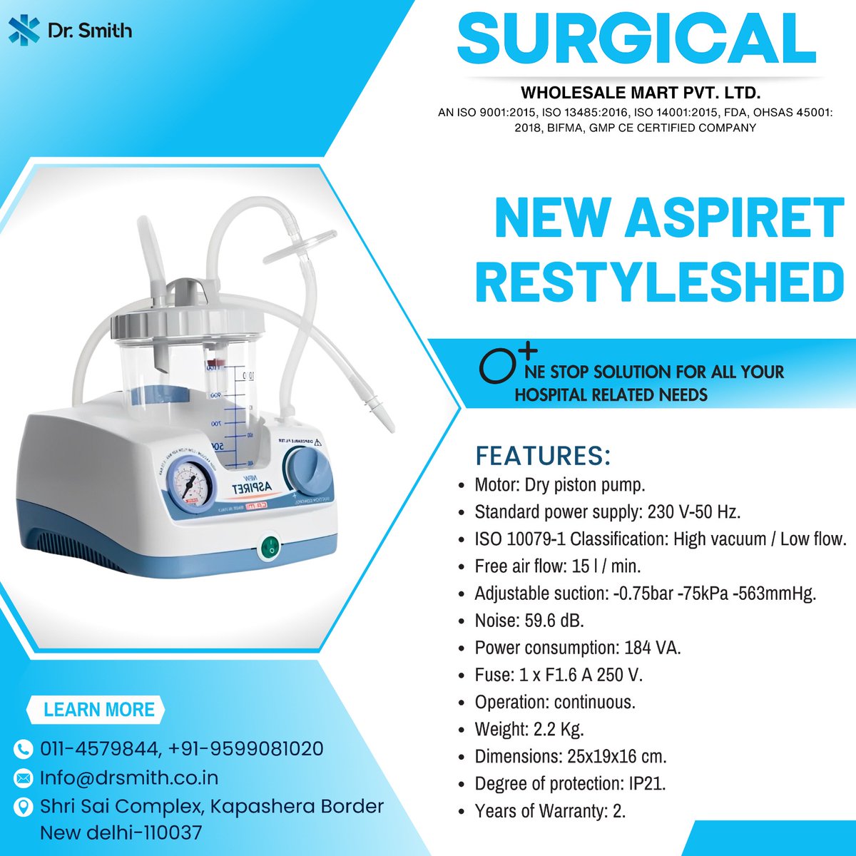 drsmithsurgical's tweet photo. We offer New Aspiret Restyleshed in different models based on the requirements of the clients.
#newaspiretrestyleshed #hospitallife #hospitalityindustry #hospitalitymanagement #hospitalityfurniture #hospitalbed #HospitalVeterinário24h #drsmith #surgicalwholesalemart https://t.co/P0SMpVBzUL