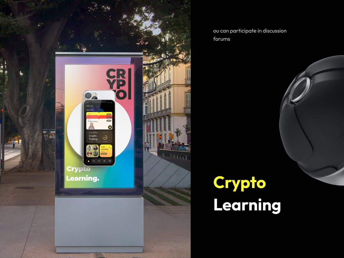 HabiburHijibiji's tweet image. A crypto-learning app! It offers an unparalleled user experience, simplifying complex concepts for all levels of enthusiasts. 
Behance: shorturl.at/IUWY8
Fiverr: shorturl.at/AIY89
#UIUXdesigner #CryptoLearning #MobileAppPortfolio #mobileappdesign #DesignInnovation 💎