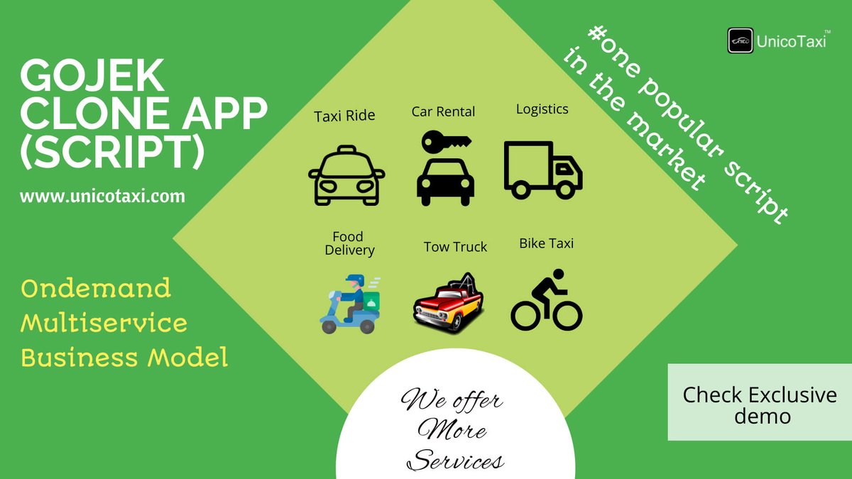 On-Demand Gojek CLone App Development

Our #Gojekcloneapp gives you all the features you need in one sleek, user-friendly platform. Now, your customers can have everything from food to transport services at their fingertips.

#OnDemandApp #AppDevelopment 
#gojekclonescript #gojek