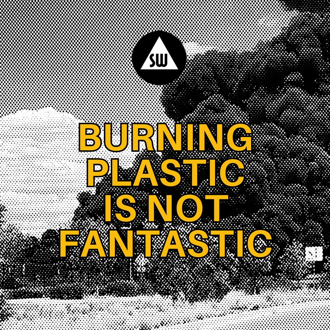 ⚠️☣️ BURNING PLASTIC IS NOT FANTASTIC ⚠️☣️ Avoid exposure to toxic smoke from the Mesa del Sol fire in ABQ. Health alert active til at least 10am tomorrow. #airquality #plastic #recycling #fire #toxic #hazardous #abq #burque #albuquerque #nm #newmexico #bernalillocounty