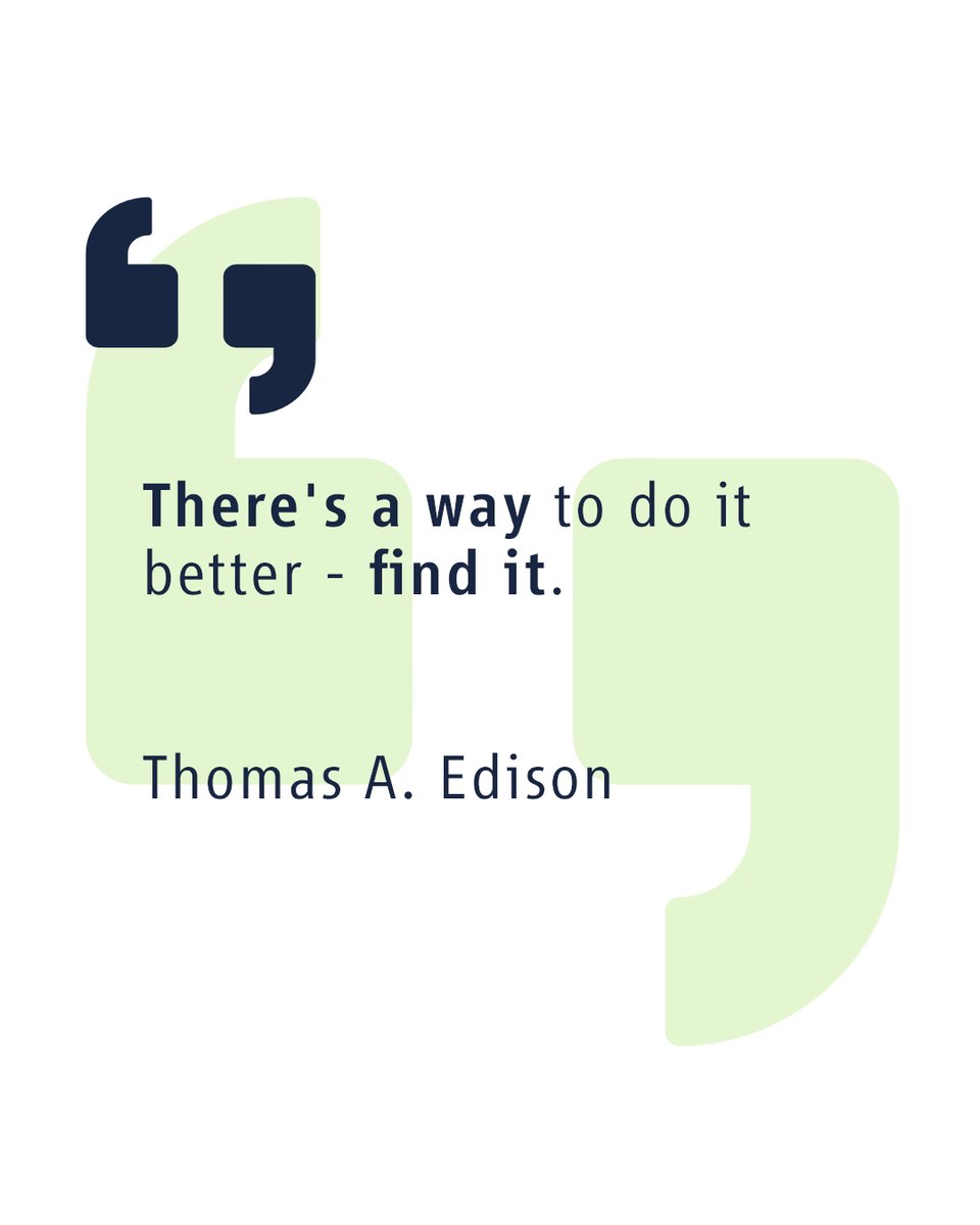 "There's a way to do it better - find it." - Thomas A. Edison. Motivation am Montag! Starte jetzt mit der Jobsuche mit dem Link in der Bio und beginne die Reise zu deinem #LieblingsJob!

#mondaymotivation #jobsde #career #socialmedia #twitter