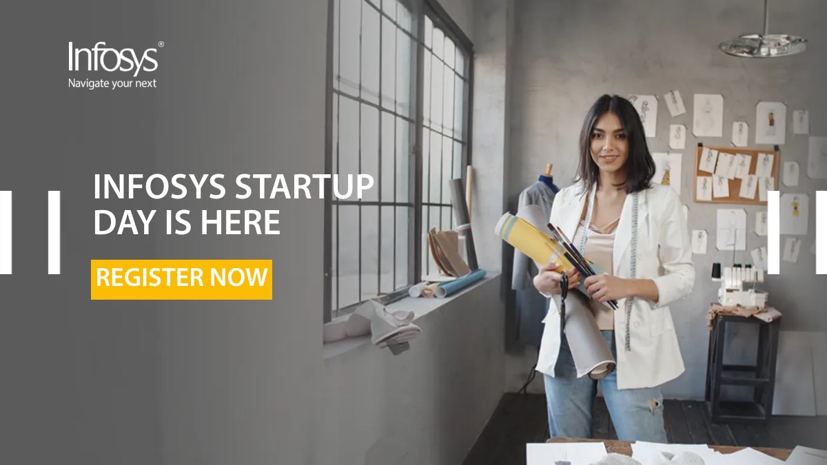 Infosys's tweet image. #InfosysInnovationNetwork (IIN) proudly brings the third edition of the #InfosysStartupDay on August 17. 
Register now to learn about emerging technologies and innovative solutions from the #SAP ecosystem. Click here: infy.com/3rTr9v4

#iCETS #InfySAPServices