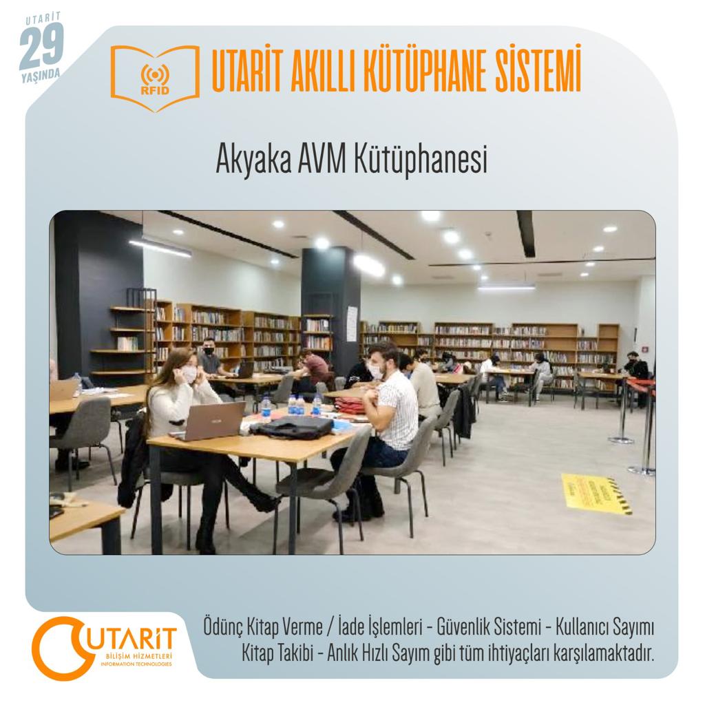 Utarit Bilişim olarak, Akyaka AVM'de Akıllı Kütüphane Sistemi kurulumu gerçekleştirdik.

#Utarit #UtaritBilişim #utarit #akıllıkütüphane