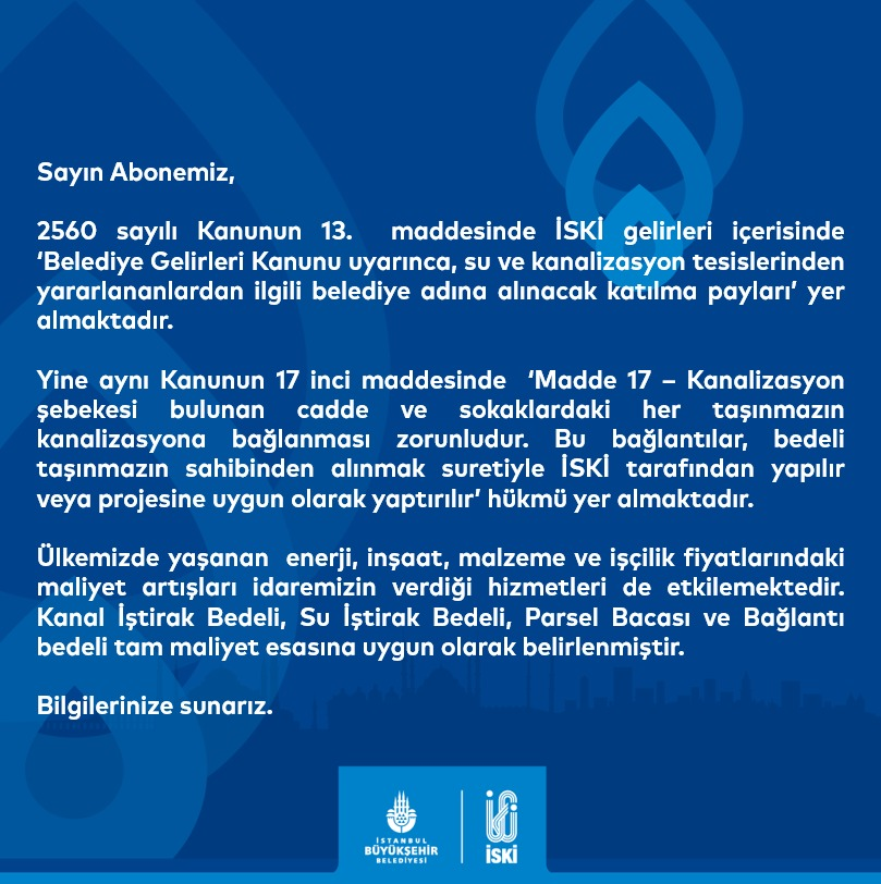 İSKİ Destek tweet media
