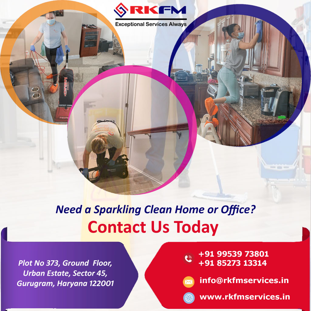 🏡 Need a Sparkling Clean Home or Office? 🧹🧺🏠📞 +91 99539 73801📧 info@rkfmservices.in🌐 rkfmservices.in #CleanHome #TidySpaces #ProfessionalCleaners #HomeCleaning #BookNow #SparklingClean #MaidServices #OrganizedLiving #HouseholdHelp #CleanSpace