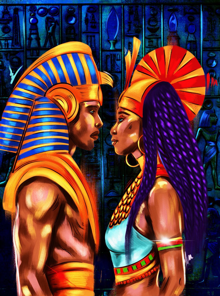 Throughout the centuries, the love story of Osiris and Isis became an enduring symbol of true love, a reminder that even in the face of darkness and betrayal, love could triumph.❤️

5.55 $xtz
objkt.com/asset/KT1UxmZd…

#tezos #EgyptianMythology