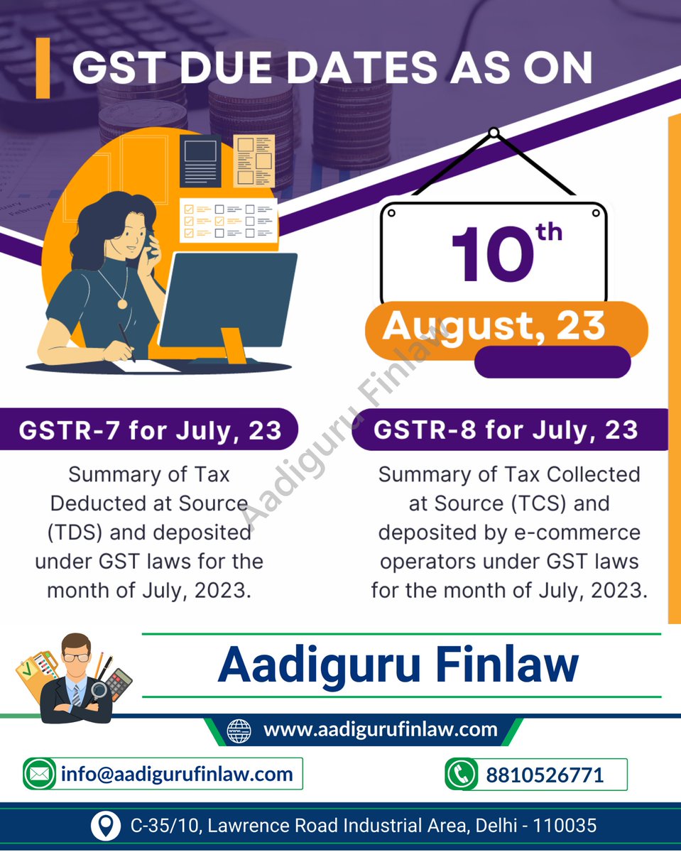 GSTR-7 and GSTR- 8
#gst #GSTR #gstreturns #tcs #gstfiling