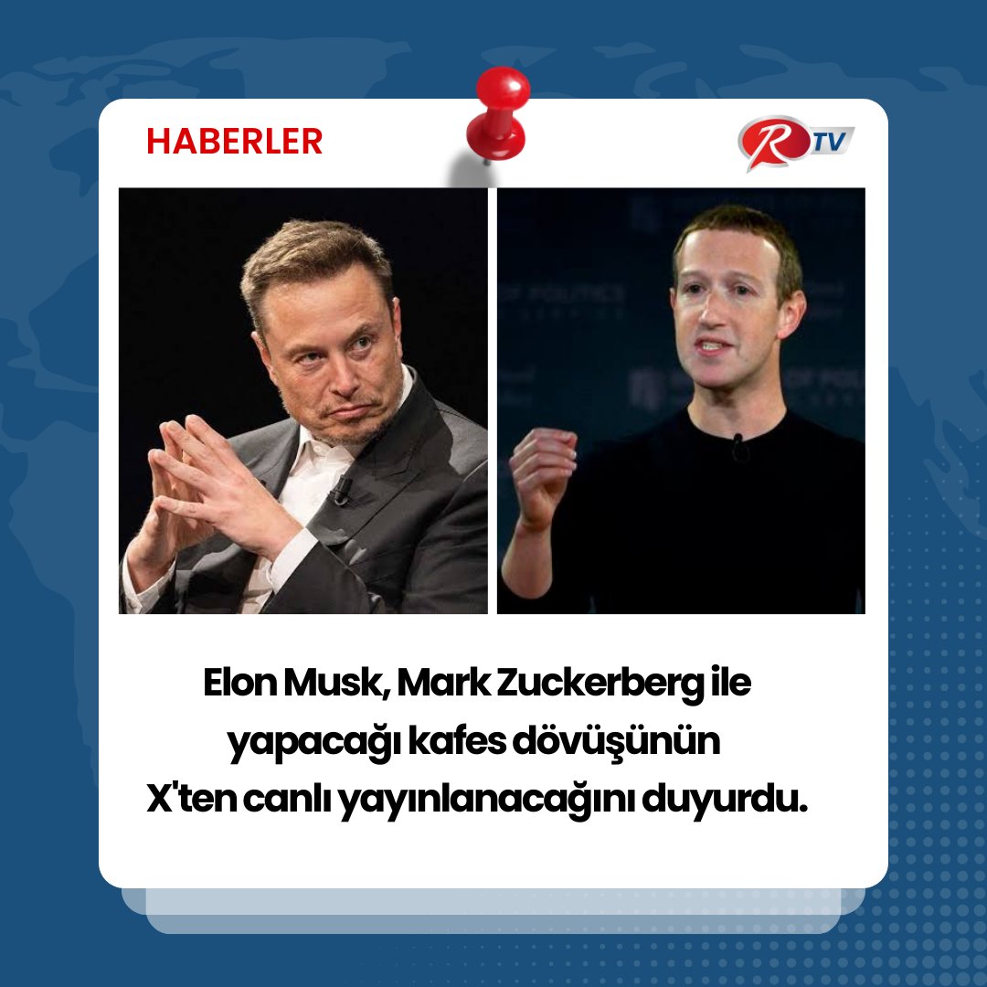 #pazartesi #ElonMusk #MarkZuckerberg