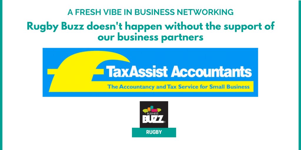 Have you met @TaxAssistRugby? They sponsor @BizBuzzWarks #RugbyBuzz. Providing advice on tax savings, payroll or bookkeeping needs & can support your business success. They LOVE hearing about your plans so they can help you LOVE your business finances; ow.ly/zuzP50LUiB1