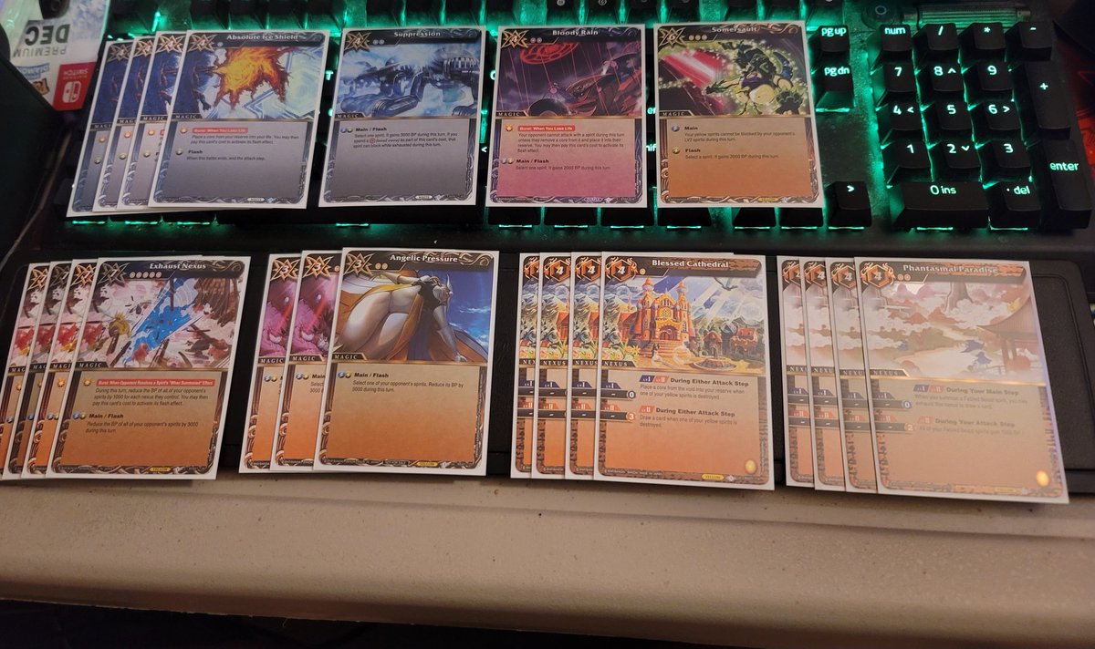 ChaosSnoopy's tweet photo. Today, I decided to participate in a Store Championship. We had 4 people. I got 1st place with Fabled Beasts with set 2 cards. My matchups were against Green Swift and Purple Beldeghor which I 2-0 both. Hopefully I'll have time to keep going to locals every weekend. #BSSTopDecks https://t.co/3oENfsxOYj