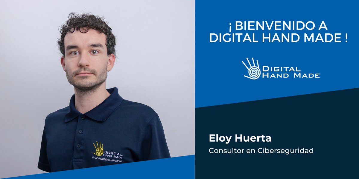 🔝 El departamento de #ciberseguridad sigue creciendo, esta vez con Eloy Huerta.

¡Es un placer tenerte en el equipo!