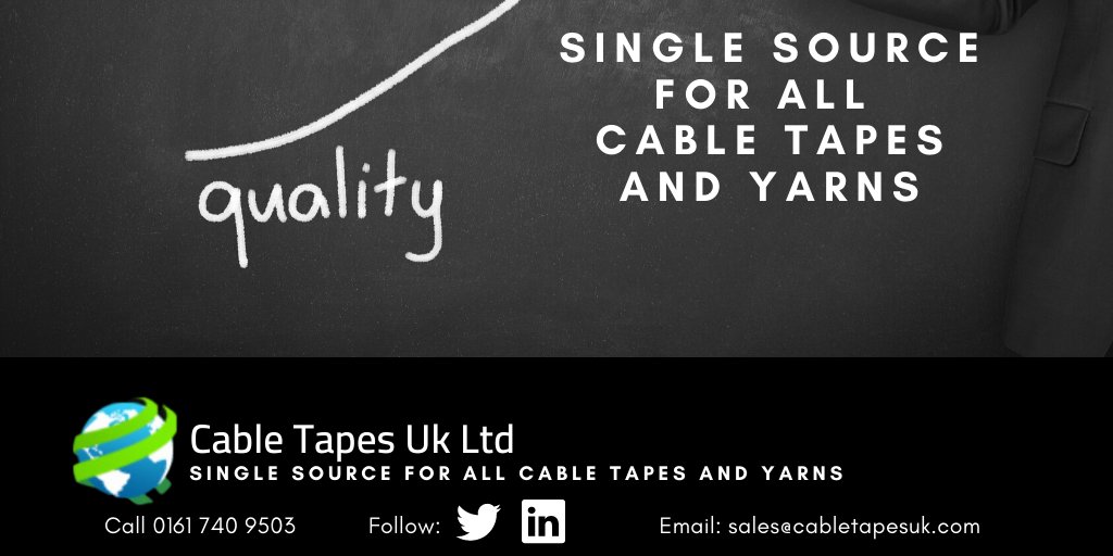 Our philosophy has been to forge strong partnerships with the right suppliers &amp; have an open supply chain for our customers. 

We continuously develop new products with all our suppliers, to constantly improve our quality, price &amp; service for customers. 
cabletapesuk.com