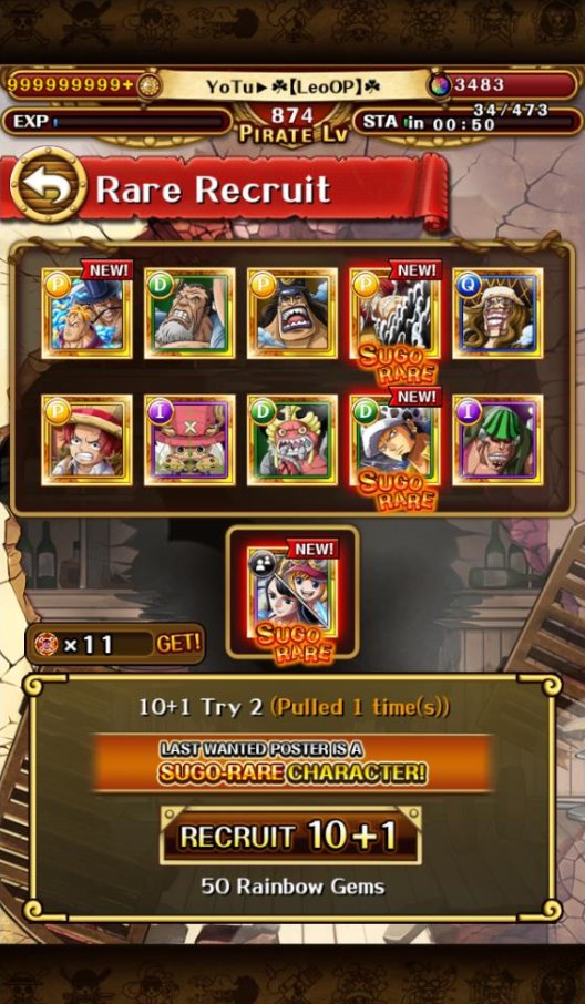 La cultura del ahorro por fin da sus frutos! ya era hora.
#GEAR5 #ギア5 #トレクル #ONEPIECE #トレクルにギア5登場