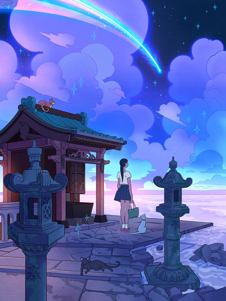 Gm friends,

“Guiding Star” my latest 1/1 is now available on <a href="/foundation/">Foundation 🌐</a>✨

Have a nice day!