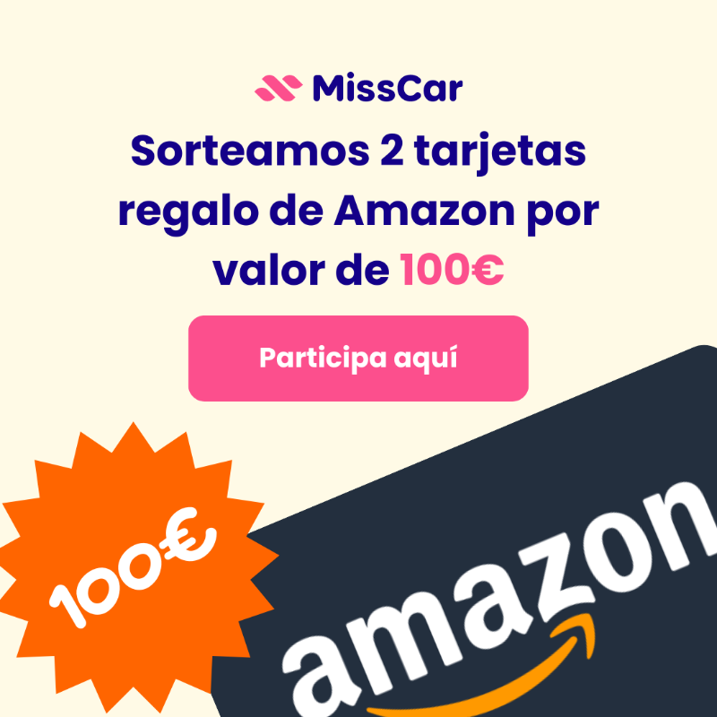 misscar_es's tweet photo. SORTEO 📣 Gana 𝟮 𝗧𝗔𝗥𝗝𝗘𝗧𝗔𝗦 𝗥𝗘𝗚𝗔𝗟𝗢 𝗗𝗘 𝗔𝗠𝗔𝗭𝗢𝗡 𝗗𝗘 𝟭𝟬𝟬€ cada una en MissCar 🙌

1️⃣ Entra en nuestra app. 
2️⃣ Pulsa sobre el icono de 🎁 en la esquina superior derecha. 
3️⃣ Completa una encuesta. ¡Mucha suerte! 🤞

📅Hasta 15/08. 

#FelizLunes