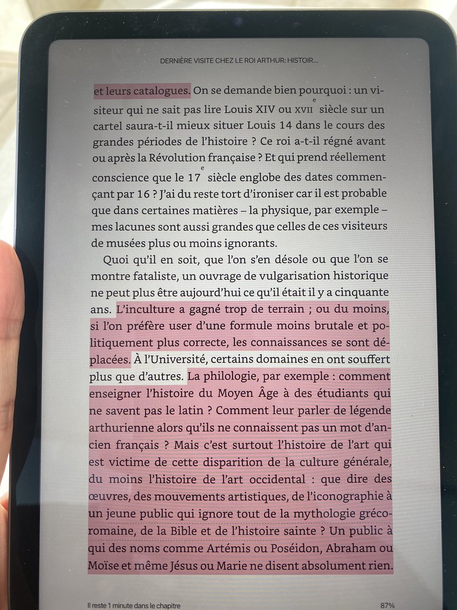 alecmimoun's tweet photo. Un petit passage de « c’était mieux avant » signé M. Pastoureau https://t.co/mv6ZKlmZrm