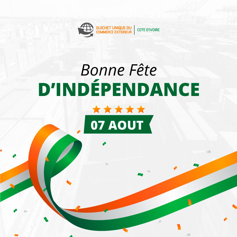 🇨🇮  GUCE CI vous souhaite une bonne fête d'indépendance!  🇨🇮
#independance #7aout #63ans