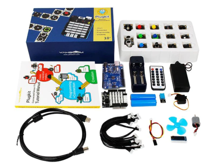 smartrbt's tweet image. 🚀 Pasiunea pentru Programare și Inteligență Artificială! 🤖
👀 Kit senzori cu placa Arduino UNO R3 - o oportunitate pentru copiii pasionați de programare! 🌟
🌈 Învățați jucându-vă!

#Programare #InteligentaArtificiala #CopiiCuriosi #MagazinOnlineAI #ViitorulEsteAcum