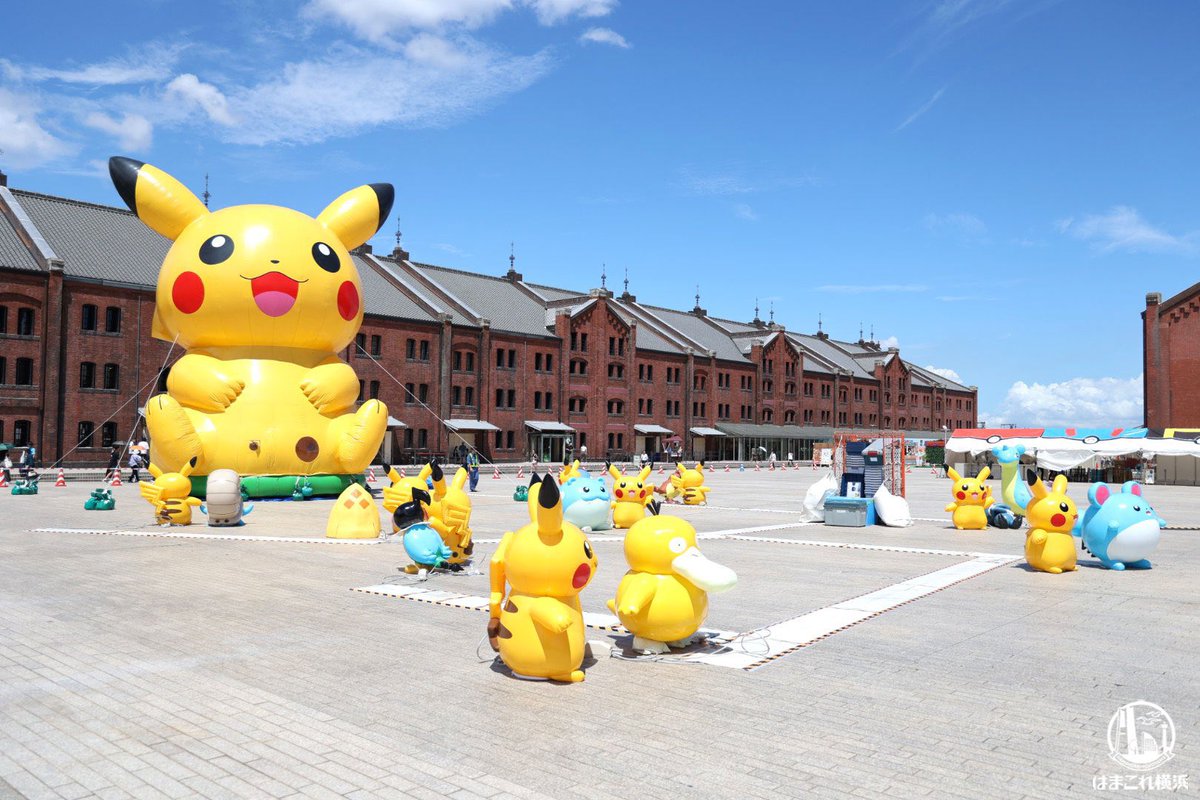 hamakoreykhm's tweet image. まさかまさかのピカチュウ😍😍

明日からイベント開催ですね～🙌

ポケモンワールドチャンピオンシップス2023横浜みなとみらいイベント 詳細：hamakore.yokohama/pokemon-world-…