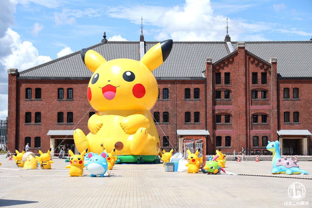 hamakoreykhm's tweet image. まさかまさかのピカチュウ😍😍

明日からイベント開催ですね～🙌

ポケモンワールドチャンピオンシップス2023横浜みなとみらいイベント 詳細：hamakore.yokohama/pokemon-world-…