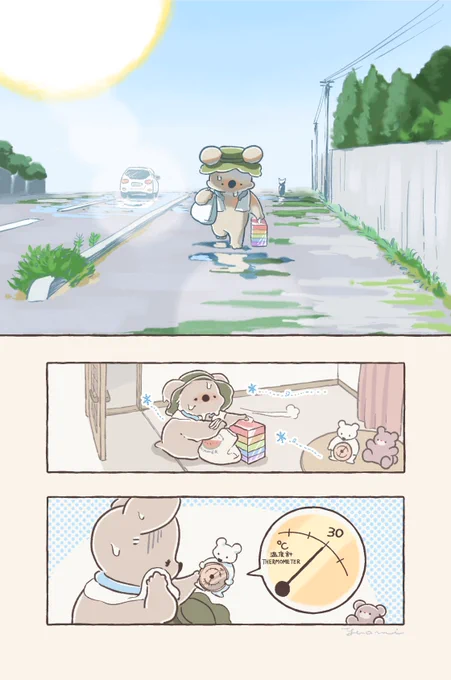 室温30度でも涼しいって思っちゃったコアラ