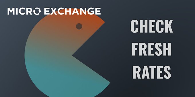 microexchange's tweet photo. #Exchange rates for today in Ukraine:  #Buy #cryptocurrency 2.2%  #Sell #cryptocurrency 0% https://t.co/WMYxdpzTDO