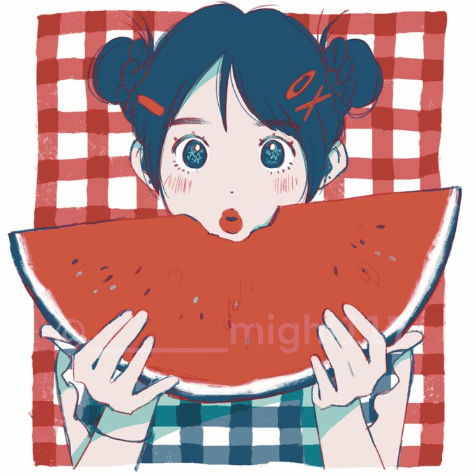 「watermelon」 illustration images(Latest｜RT&Fav:50)｜4pages