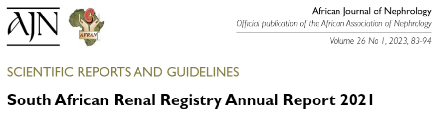 Razeen Davids (@razeendavids) on Twitter photo Just published our 10th consecutive annual report! Thanks to the team and everyone who contributed data.
journals.ac.za/ajn/article/vi…
<a href="/AfricanAFRAN/">African Association of Nephrology (AFRAN)</a> <a href="/sa_nephro/">SANephrology</a> <a href="/MatiesResearch/">Research at Stellenbosch University</a> Just published our 10th consecutive annual report! Thanks to the team and everyone who contributed data.
journals.ac.za/ajn/article/vi…
<a href="/AfricanAFRAN/">African Association of Nephrology (AFRAN)</a> <a href="/sa_nephro/">SANephrology</a> <a href="/MatiesResearch/">Research at Stellenbosch University</a>