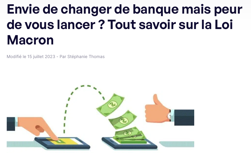 stef_Compare's tweet photo. Envie ou besoin de changer de #Banque mais peur de vous lancer ?
On explique tout ce qu'il faut savoir sur la #LoiMacron qui facilite la mobilité ➕ quelle banque choisir et à quoi s'attendre
🆕 https://t.co/zwE3kPgvmS
#FraisBancaires #Multibancarisation https://t.co/xnmAXSCPRM