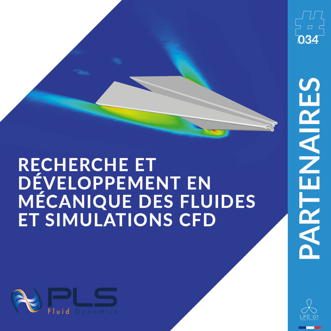 Partenaires #034

<a href="/Life01QAI/">Life 01</a> présente son partenaire PLS Fluid Dynamics !

PLS Fluid Dynamics est un bureau d'études spécialisé dans la simulation numérique en mécanique des fluides. Ils proposent des études CFD complètes ainsi qu’un service de conseil.

#Life01 #QAI #IAQ