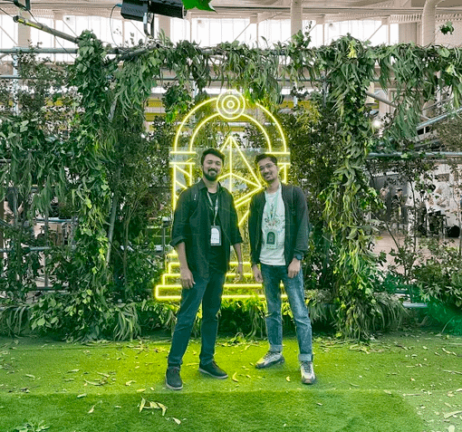 🌞🧙‍♀️🌙 @ETH_Barcelona Hackathon 2023 was hosted on Devfolio last month — exploring blockchain's power to build a sustainable world full of human potential.

Absolutely amped, our team ✈️ to Barcelona to join 1300+ participants in a jaw-dropping Ethereum-verse!