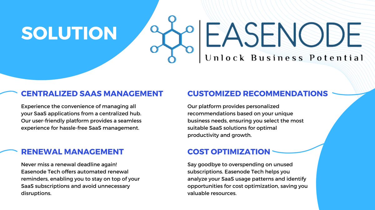 easexpense's tweet photo. ๐ Is your company struggling with SaaS subscriptions and spend management?
Look no further! Easenode Tech offers a comprehensive solution to simplify your spend management and maximize cost efficiency.
#SaaSManagement #InnovativeSolutions #solutions #SpendOptimization https://t.co/jFtbt9SJzj