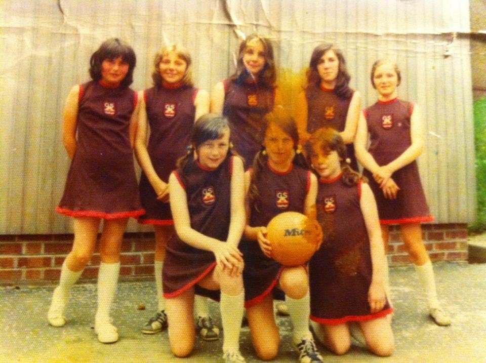 England ladies netball team may have made the World Cup final but they’re not a patch on Goldenhill Primary School netball team circa 1974/5
