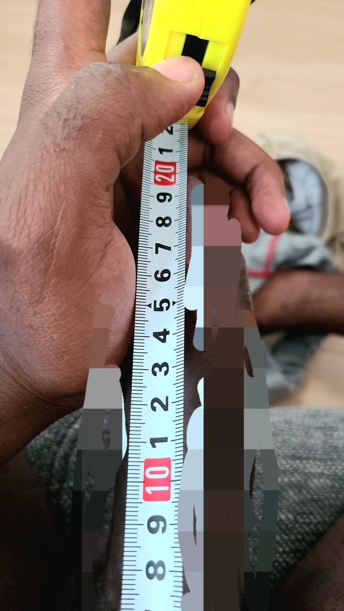 僕のペニスの長さは20cmだ。🍆