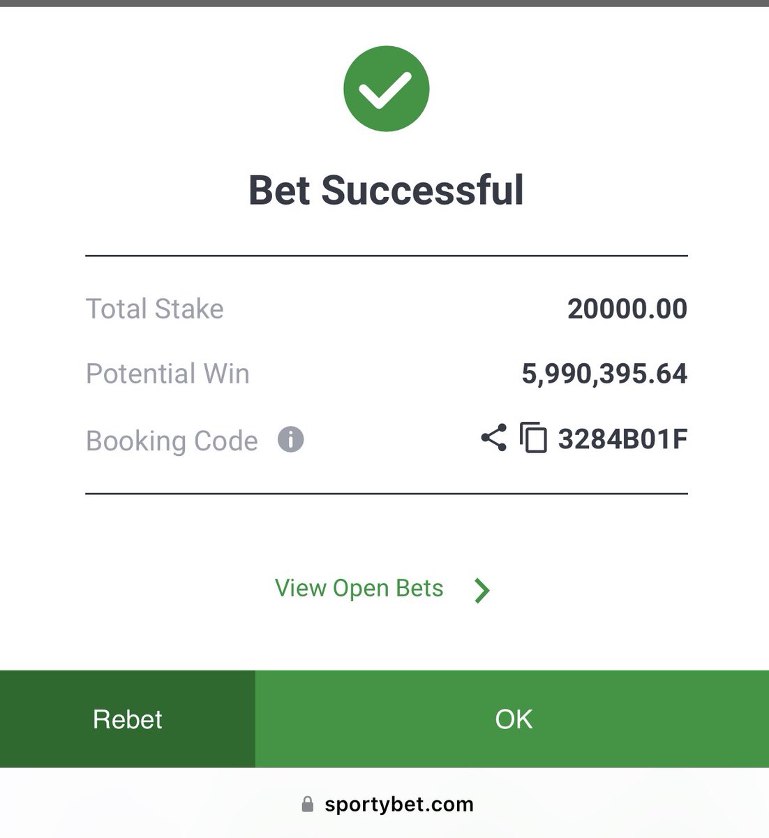 Kingsolomon_Jnr's tweet photo. 200 odds. 9CF31BC64.

100 odds. 3284B01F.

Have a great day ahead and please stake responsibly. Nothing is 💯 sure. 🙏❤️ https://t.co/YEcGToWTKC