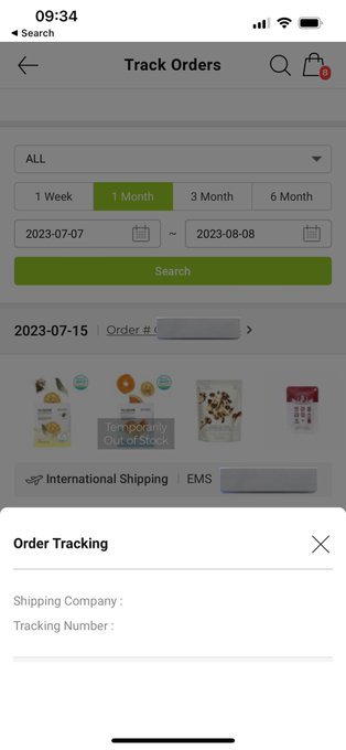 how am i supposed to track my oliveyoung order https://t.co/dffPwhJNcf