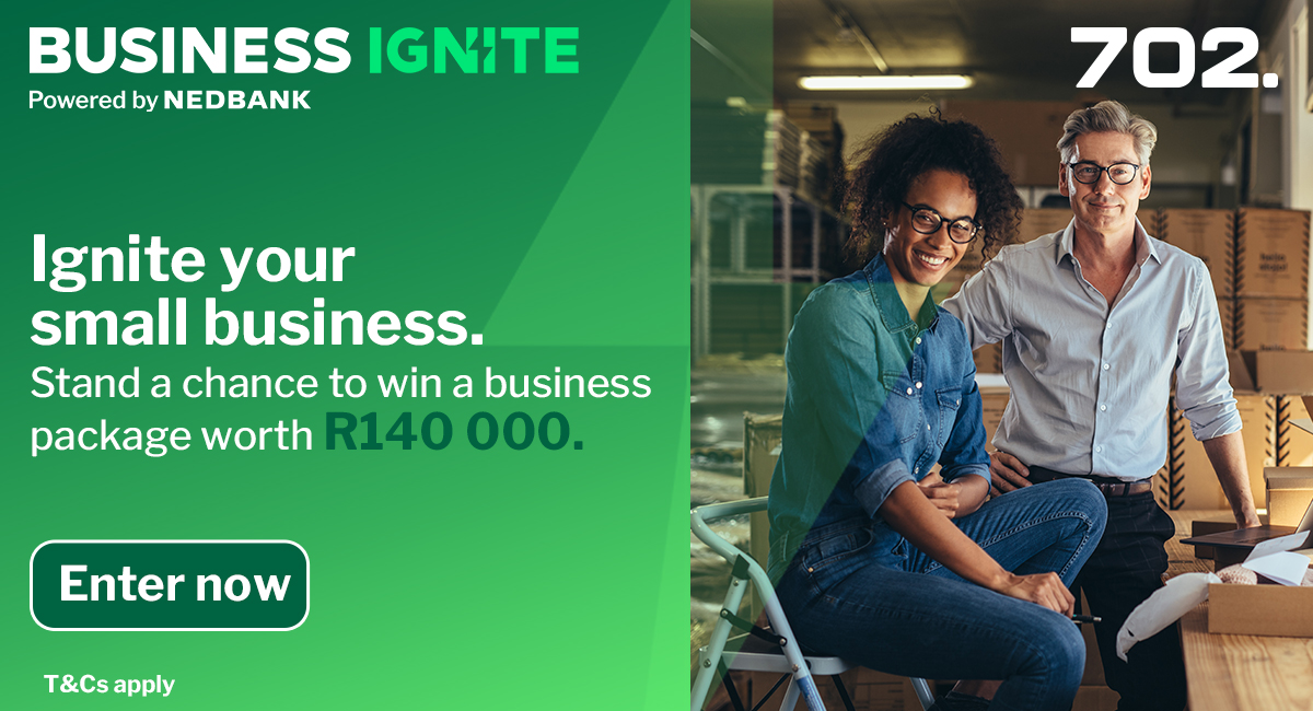 Nedbank Business Ignite is back to help small businesses do big things!

Info and entry at igniteyourbusiness.co.za

#BusinessIgnite