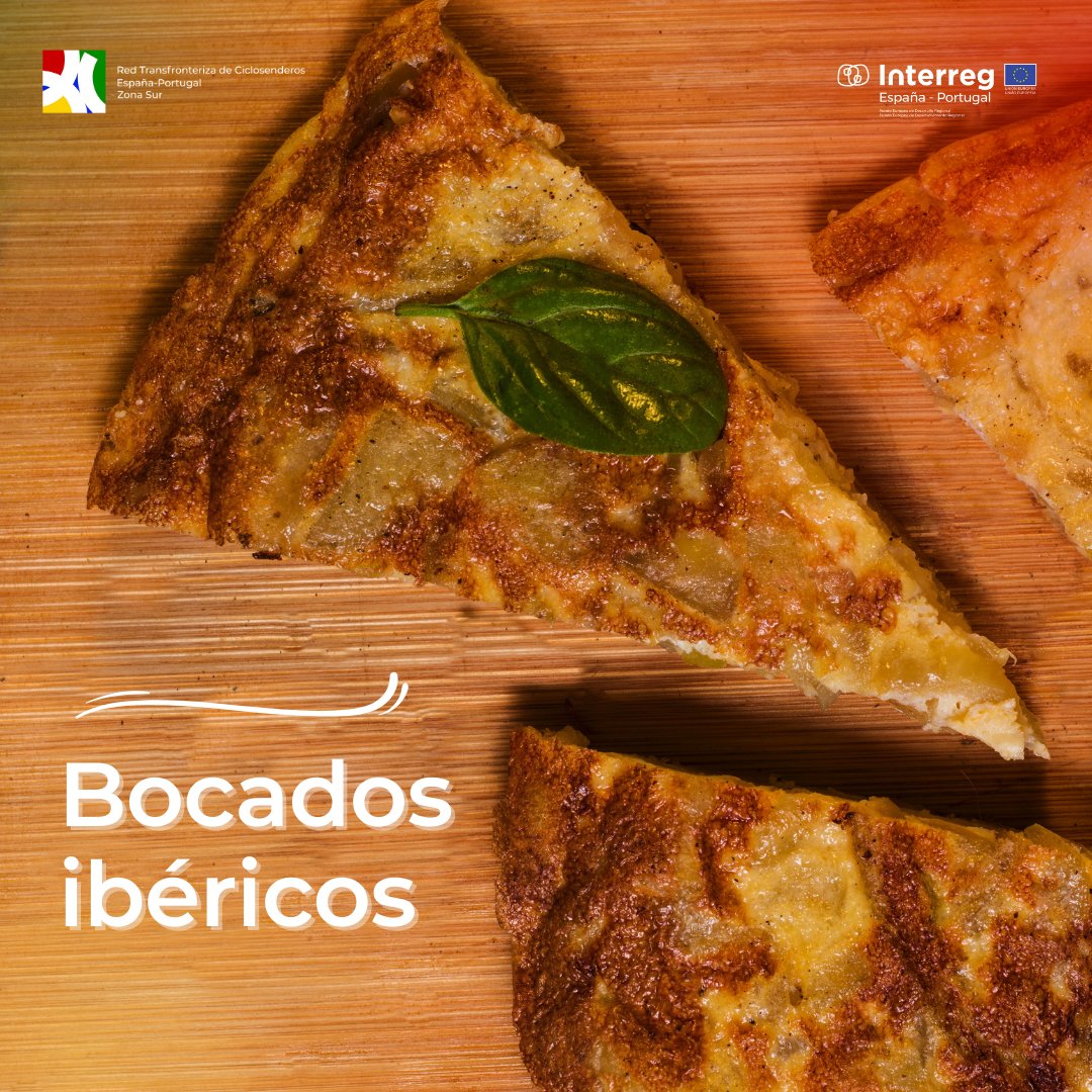 Ciclosend_Sur's tweet photo. Haz una pausa entre pedaleos y prueba las mejores delicias ibéricas 🍴 

#CiclosendSur, hacer deporte nunca fue tan emocionante 🚴

#POCTEP #Interreg https://t.co/cyY5Sip1r6