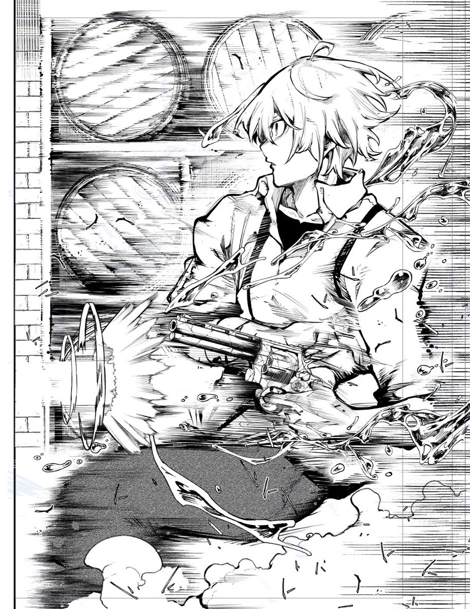 こんにちこんにち
もう発売してる月刊少年マガジンさんに
水のリボルバー10話掲載させてもろてます50ページの大ボリュームでスコーピオン戦も最終バトルです
吐血しながら描いたのでぜひ🙏
2巻も来週頃発売するよう…!
https://t.co/aHmhBsh6MC
#マガポケ #月マガ