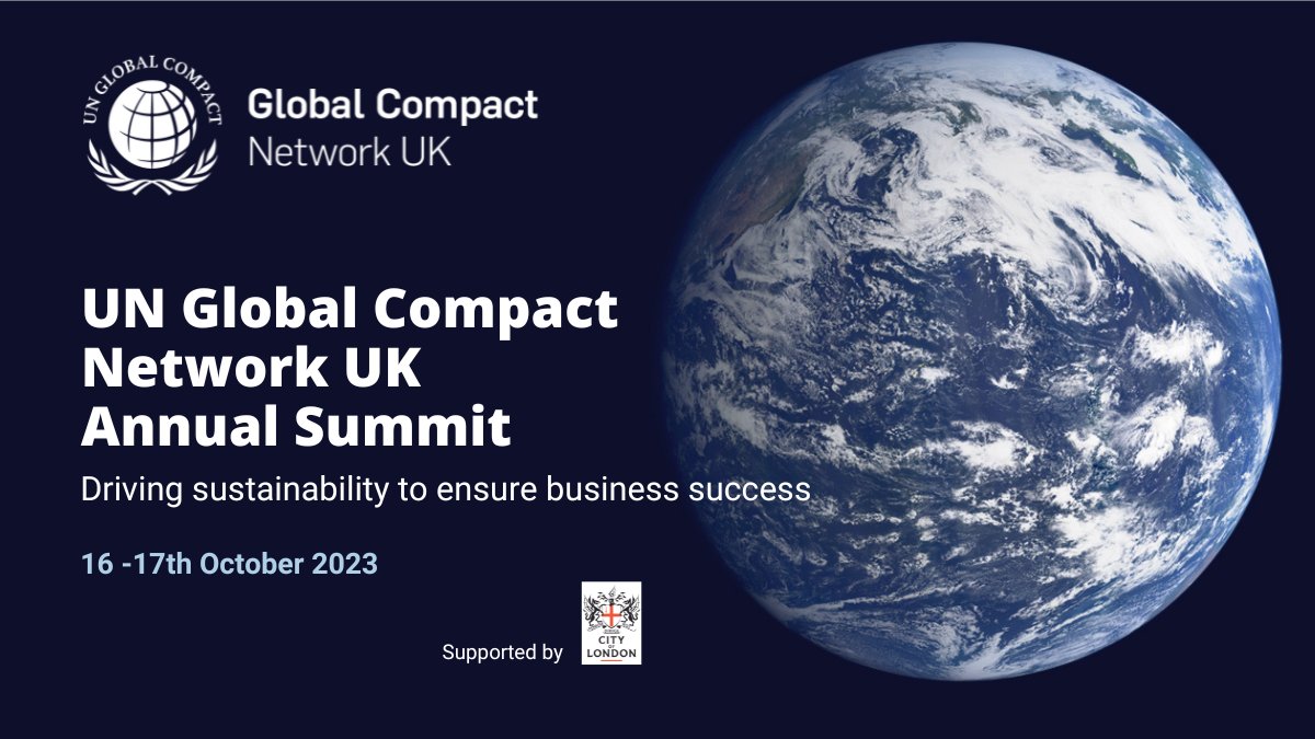 Discover the agenda for the @globalcompactUK Annual Summit. 

The event will explore solutions-based discussions on the most pressing #ESG challenges facing companies today. 

➡️ bit.ly/UNGCsummit
#UNGCUKSummit23