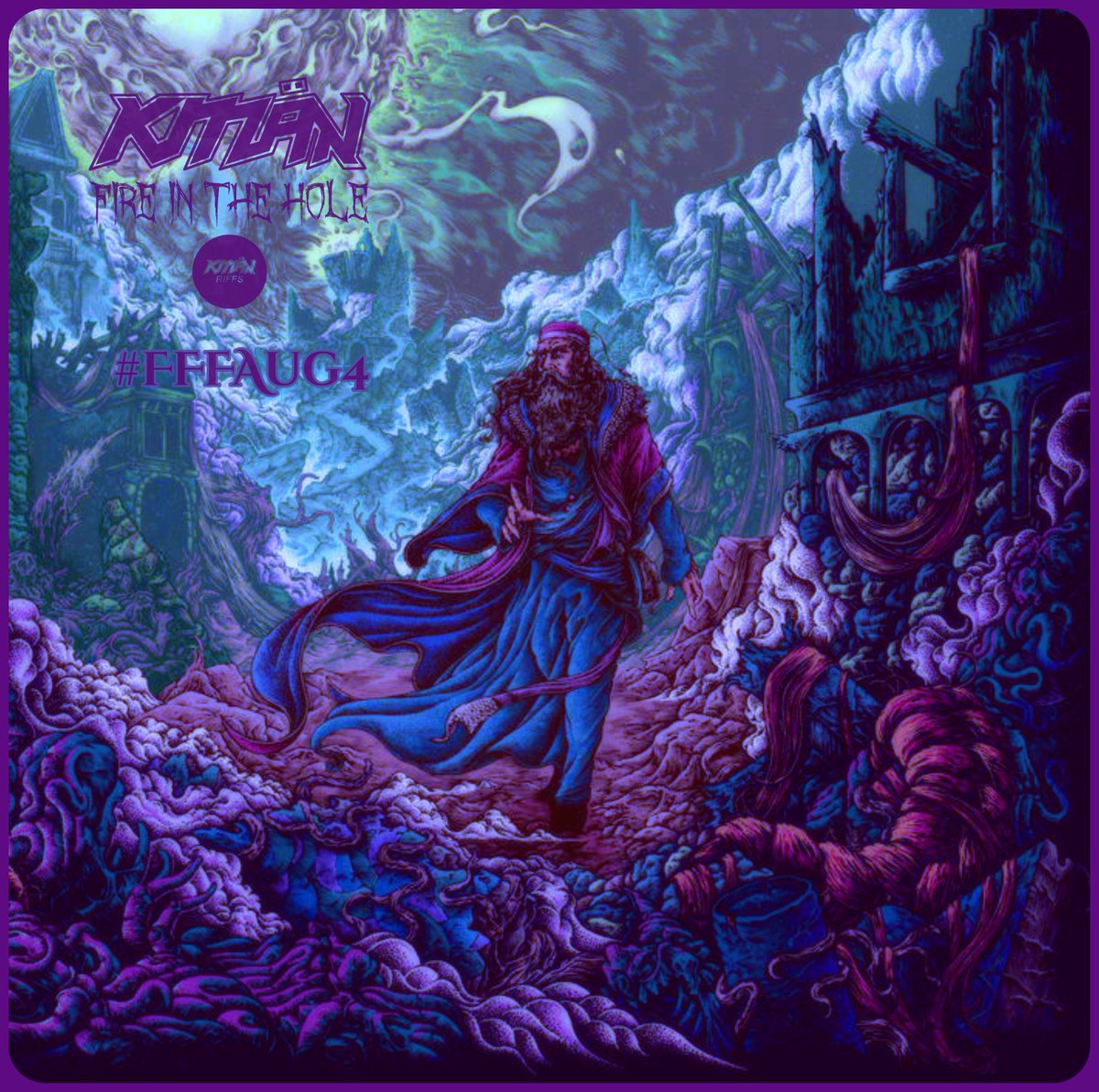 FIRE IN THE HOLE - Album of the Week!💣☣️ ACID MAGUS - Hope is Heavy 🇿🇦 ☣️ Better make room on your Psych Doom Metal lists, because AM are here to stay. Expected something killer and got way more that that! HTTV and Sgt THD vibes. Huge wicked riffs!☣️#FFFAug4 #FITH #AOTW #KMäN