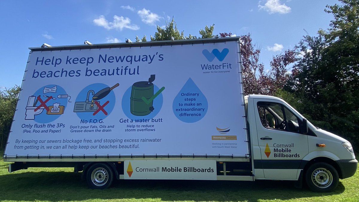 corn_billboards's tweet photo. Please 👁️look👁️ out for our Advan this week around Newquay
😎 Help to Keep Newquay’s Beaches Beautiful 🏄🏾‍♂️🏄🏽🏄🏼‍♀️🏖️
@NewquayCouncil @SouthWestWater https://t.co/8rPLmfJ0mT