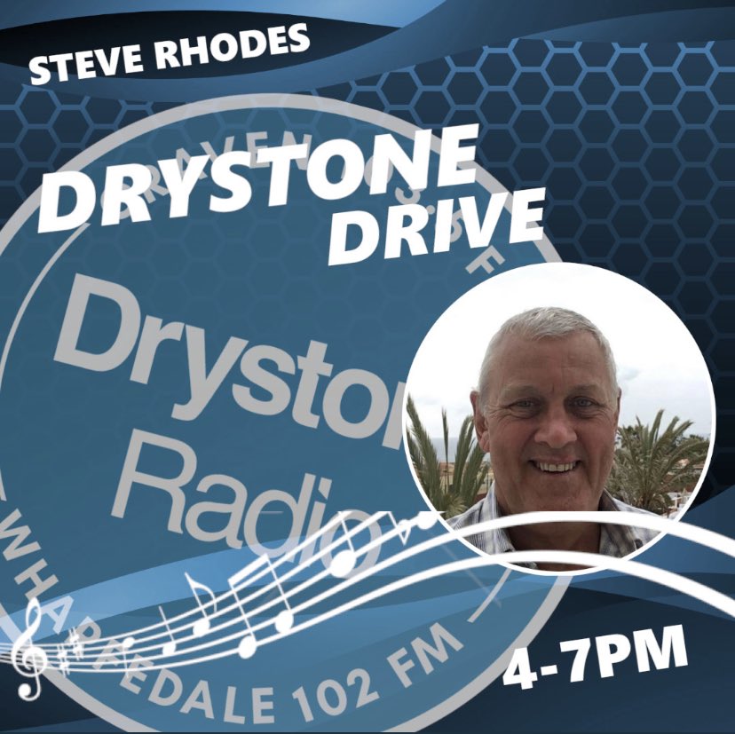 SteveWharfedale's tweet photo. Another double helping today !! Two hours of The Morning Show from 10am then back at 4pm for Drystone Radio Drive.
I’d really appreciate your company at some stage if you’re able. Online at https://t.co/52uRZkb3WR https://t.co/crcuVWD21o
