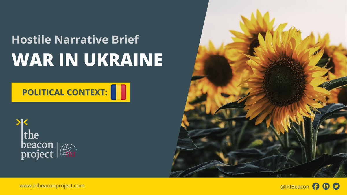 Read the analysis by Madalina Voinea of <a href="/ExpertForum_RO/">Expert Forum</a> on the political context in #Romania  🇷🇴 and how it relates to Russia's war of aggression in #Ukraine #StandWithUkraine 🇺🇦
iribeaconproject.org/sites/default/…