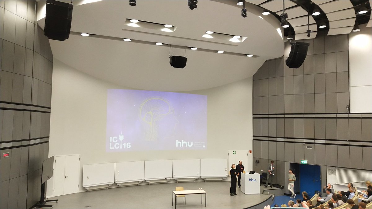 idoubt's tweet image. #ICLC16 day 1